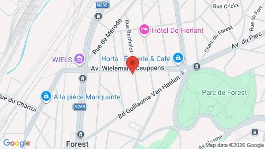 Apartments for rent in Brussels Vorst - Photo from Google Street View