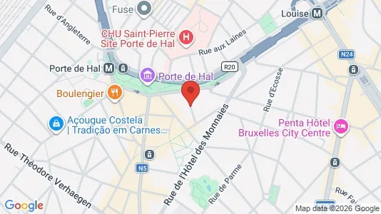 Apartments for rent in Brussels Sint-Gillis - Photo from Google Street View