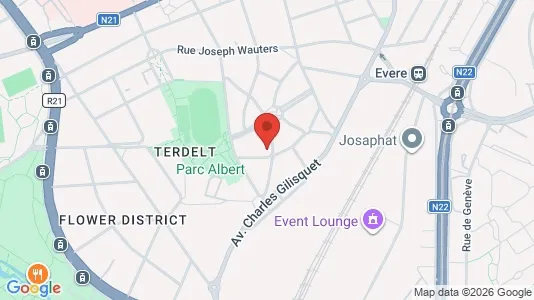 Apartments for rent in Brussels Schaarbeek - Photo from Google Street View