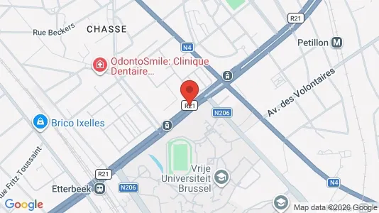 Apartments for rent in Brussels Etterbeek - Photo from Google Street View