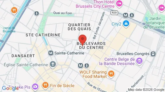 Apartments for rent in Stad Brussel - Photo from Google Street View
