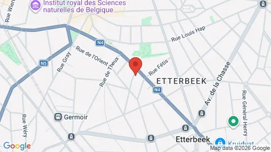 Apartments for rent in Brussels Etterbeek - Photo from Google Street View