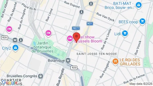 Apartments for rent in Brussels Sint-Joost-ten-Node - Photo from Google Street View