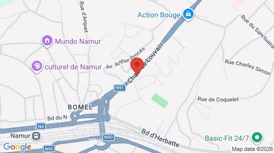 Apartments for rent in Namen - Photo from Google Street View