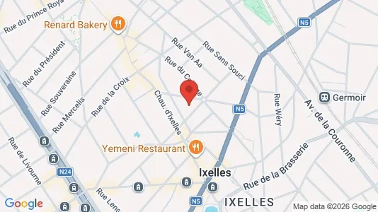Apartments for rent in Brussels Elsene - Photo from Google Street View