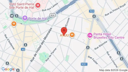Apartments for rent in Brussels Sint-Gillis - Photo from Google Street View