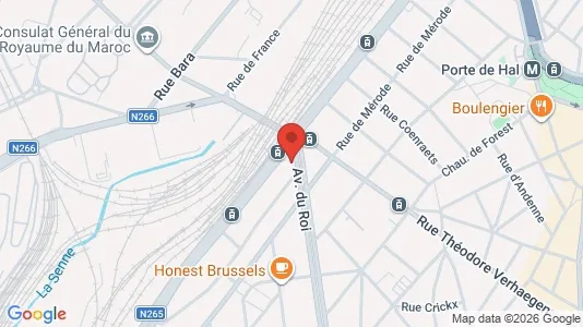 Apartments for rent in Brussels Sint-Gillis - Photo from Google Street View