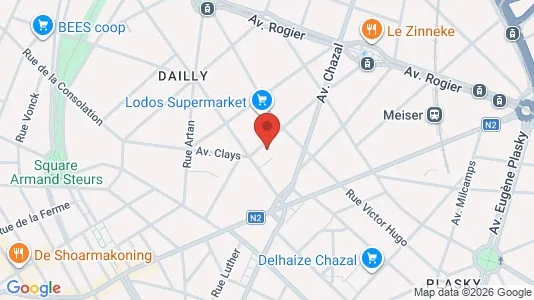 Apartments for rent in Brussels Schaarbeek - Photo from Google Street View