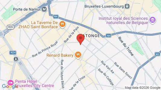 Apartments for rent in Brussels Elsene - Photo from Google Street View