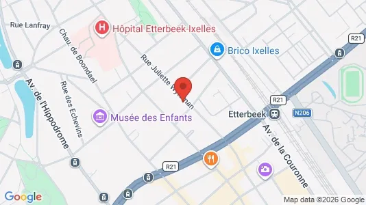 Apartments for rent in Brussels Elsene - Photo from Google Street View