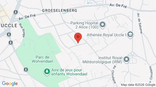 Apartments for rent in Brussels Ukkel - Photo from Google Street View