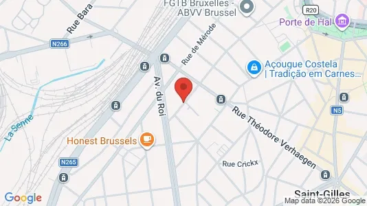 Apartments for rent in Brussels Sint-Gillis - Photo from Google Street View