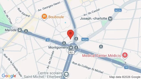 Apartments for rent in Brussels Sint-Pieters-Woluwe - Photo from Google Street View