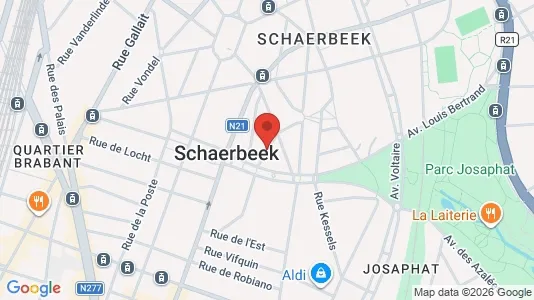 Apartments for rent in Brussels Schaarbeek - Photo from Google Street View