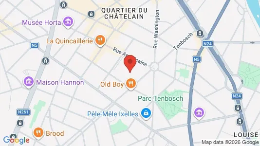 Apartments for rent in Brussels Elsene - Photo from Google Street View