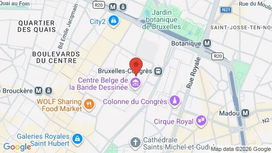 Apartments for rent in Stad Brussel - Photo from Google Street View