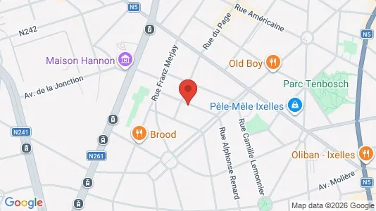 Apartments for rent in Brussels Elsene - Photo from Google Street View