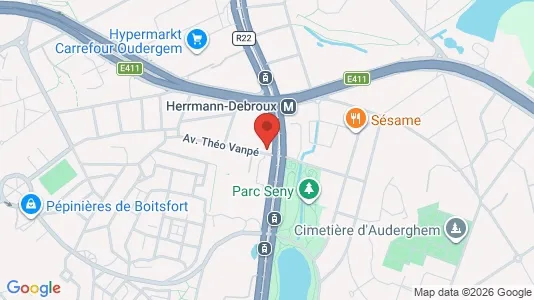 Apartments for rent in Brussels Oudergem - Photo from Google Street View