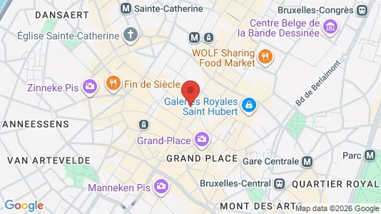 Apartments for rent in Stad Brussel - Photo from Google Street View