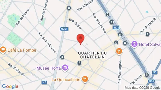 Apartments for rent in Brussels Sint-Gillis - Photo from Google Street View