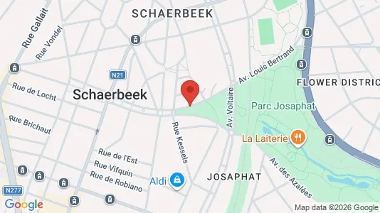 Apartments for rent in Brussels Schaarbeek - Photo from Google Street View