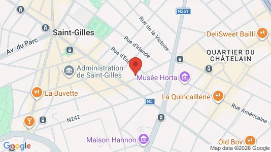 Apartments for rent in Brussels Sint-Gillis - Photo from Google Street View