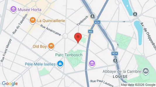 Apartments for rent in Brussels Elsene - Photo from Google Street View