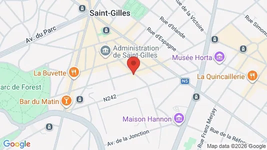 Apartments for rent in Brussels Sint-Gillis - Photo from Google Street View