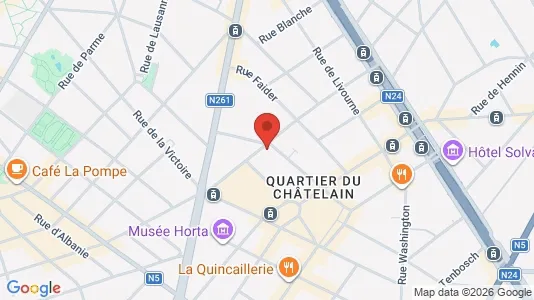Apartments for rent in Brussels Sint-Gillis - Photo from Google Street View