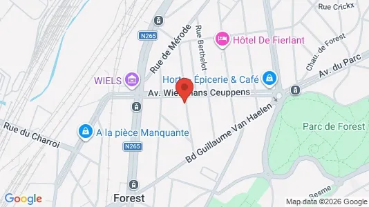 Apartments for rent in Brussels Vorst - Photo from Google Street View