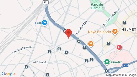 Apartments for rent in Brussels Schaarbeek - Photo from Google Street View