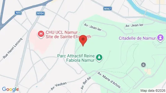 Apartments for rent in Namen - Photo from Google Street View