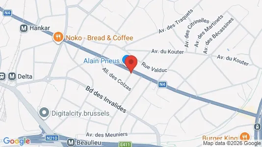 Apartments for rent in Brussels Oudergem - Photo from Google Street View