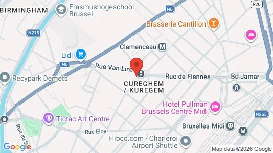 Apartments for rent in Brussels Anderlecht - Photo from Google Street View