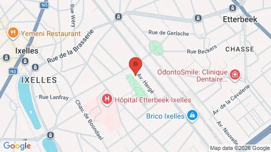 Apartments for rent in Brussels Elsene - Photo from Google Street View