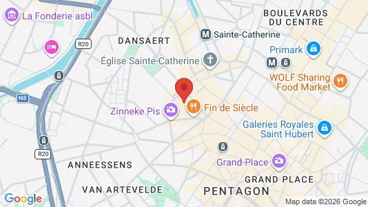 Apartments for rent in Stad Brussel - Photo from Google Street View