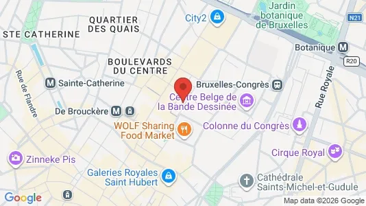 Apartments for rent in Stad Brussel - Photo from Google Street View