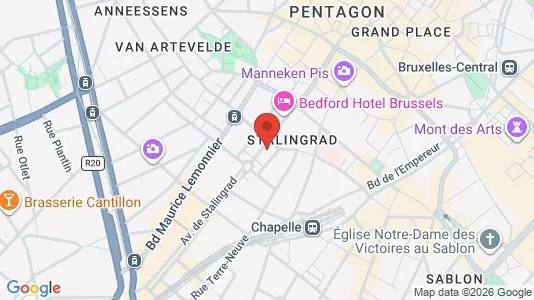 Apartments for rent in Stad Brussel - Photo from Google Street View