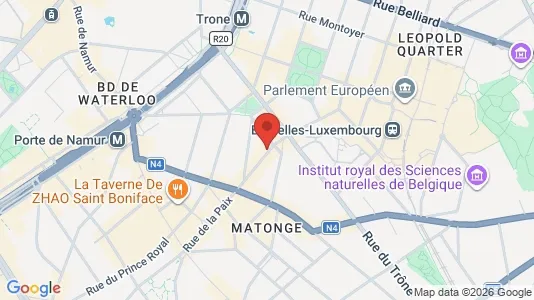 Apartments for rent in Brussels Elsene - Photo from Google Street View