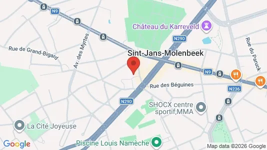 Apartments for rent in Brussels Sint-Jans-Molenbeek - Photo from Google Street View