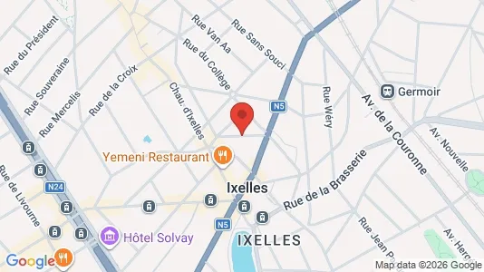 Apartments for rent in Brussels Elsene - Photo from Google Street View