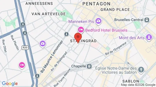 Apartments for rent in Stad Brussel - Photo from Google Street View