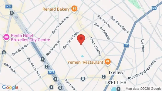 Apartments for rent in Brussels Elsene - Photo from Google Street View