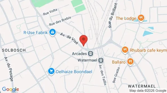 Apartments for rent in Brussels Watermaal-Bosvoorde - Photo from Google Street View