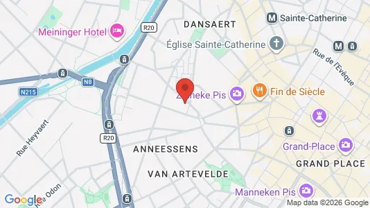 Apartments for rent in Stad Brussel - Photo from Google Street View