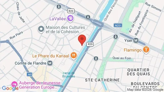 Apartments for rent in Brussels Sint-Jans-Molenbeek - Photo from Google Street View