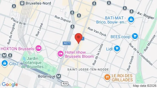 Apartments for rent in Brussels Sint-Joost-ten-Node - Photo from Google Street View
