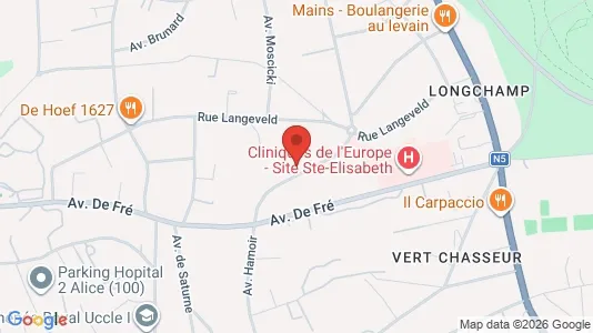 Apartments for rent in Brussels Ukkel - Photo from Google Street View