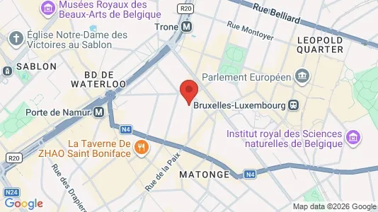 Apartments for rent in Brussels Elsene - Photo from Google Street View
