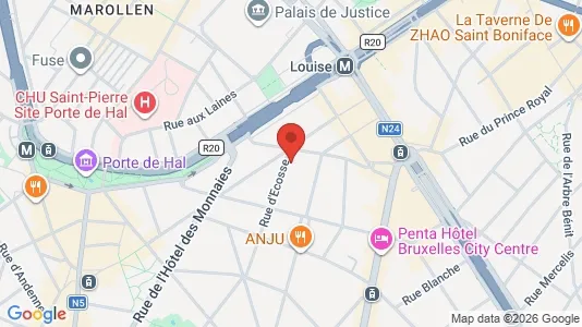 Apartments for rent in Brussels Sint-Gillis - Photo from Google Street View
